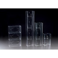 Plasdent ACRYLIC DOUBLE VERTICAL GLOVE DISPENSER  